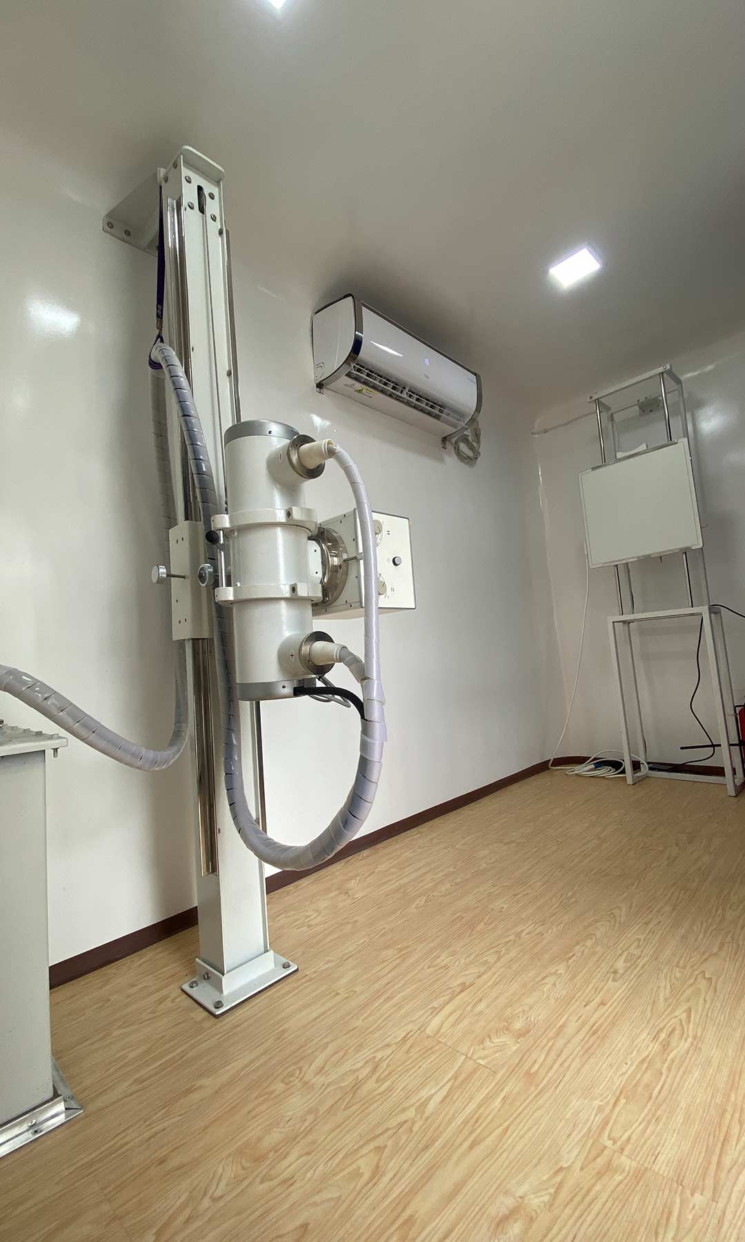 mobile clinic and ambulance